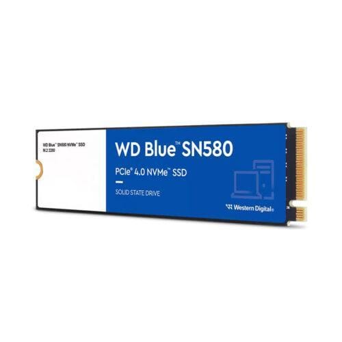 Ổ cứng SSD WD SN580 Blue 250GB M.2 2280 PCIe NVMe 3x4 (Đọc 4000MB/s - Ghi 2000MB/s) - (WDS250G3B0E)