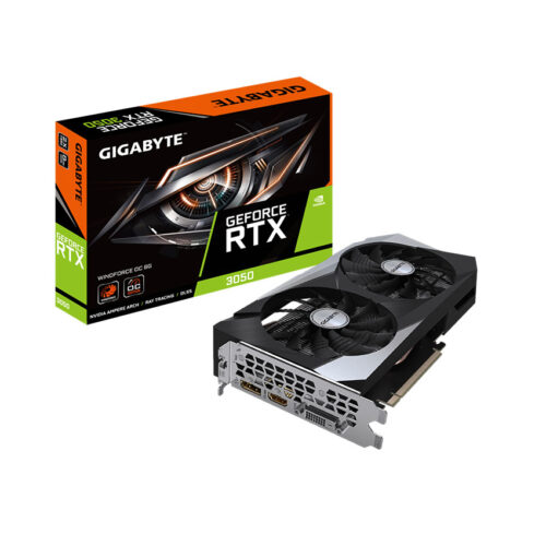 Card màn hình Gigabyte RTX 3050 WINDFORCE OC 8G