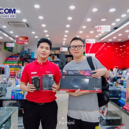 KHLMC Bàn phím Gaming ASUS ROG STRIX SCOPE II RX RD/USB/ABS/ĐEN _ 90MP0350-BKUA00