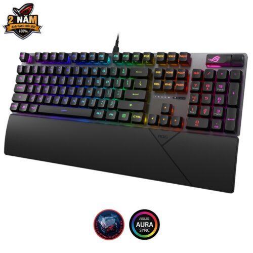 Bàn phím Gaming ASUS ROG STRIX SCOPE II RX RD/USB/ABS/ĐEN _ 90MP0350-BKUA00