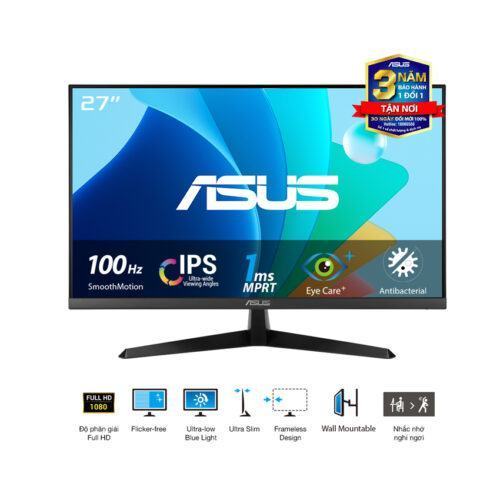 Màn hình ASUS VY279HF (27 inch/FHD/IPS/100Hz/1ms)