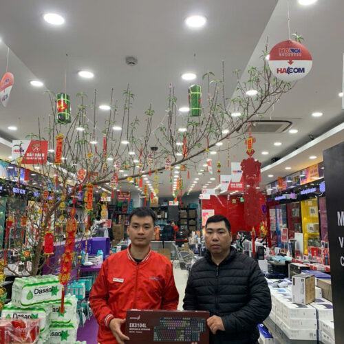 KHLMC Bàn phím cơ EDRA EK3104L Beta Red switch