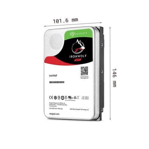 Ổ cứng HDD Seagate IronWolf 2TB, 3.5 inch, 5400RPM, SATA, 256MB Cache (ST2000VN003)