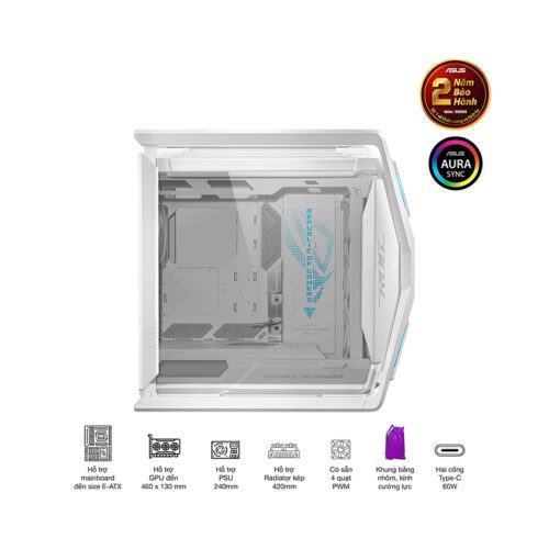Vỏ Case Asus GR701 ROG Hyperion White Edition