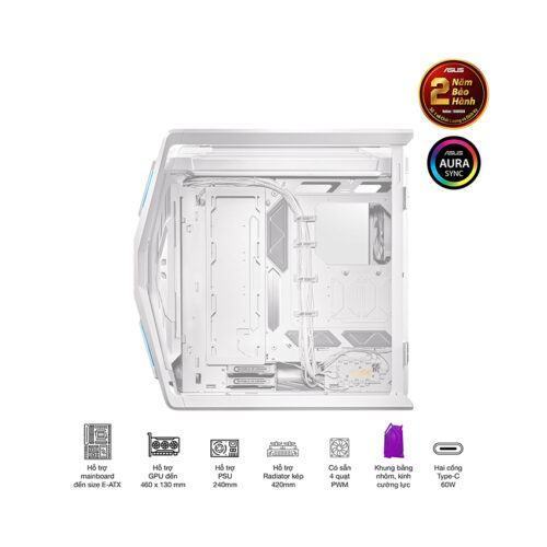 Vỏ Case Asus GR701 ROG Hyperion White Edition