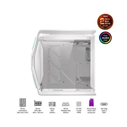 Vỏ Case Asus GR701 ROG Hyperion White Edition
