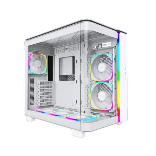 Vỏ Case MONTECH KING 95 PRO WHITE (ATX/Mid Tower/Màu Trắng/6 Fan ARGB)