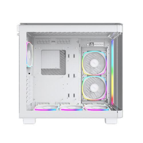 Vỏ Case MONTECH KING 95 PRO WHITE (ATX/Mid Tower/Màu Trắng/6 Fan ARGB)