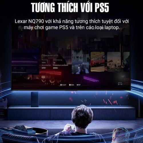 Ổ cứng SSD Lexar NQ790 2TB M.2 2280 PCIe 4x4 (Đọc 700MB/s - Ghi 6000MB/s) - (LNQ790X002T-RNNNG)