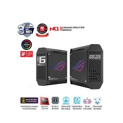 Bộ phát wifi mesh ASUS ROG Rapture GT6 (B-2-PK)