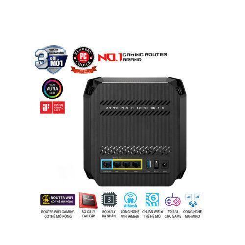 Bộ phát wifi mesh ASUS ROG Rapture GT6 (B-2-PK)