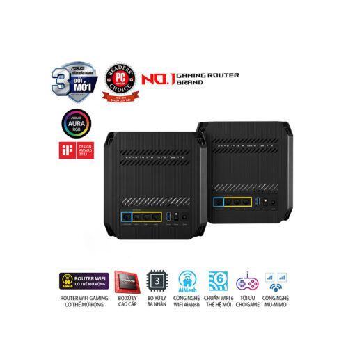 Bộ phát wifi mesh ASUS ROG Rapture GT6 (B-2-PK)