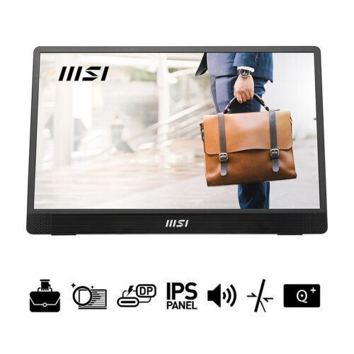Màn hình Di Động MSI Pro MP161 E2 (15.6  inch/FHD/IPS/60Hz/4ms/Loa/USB-C)