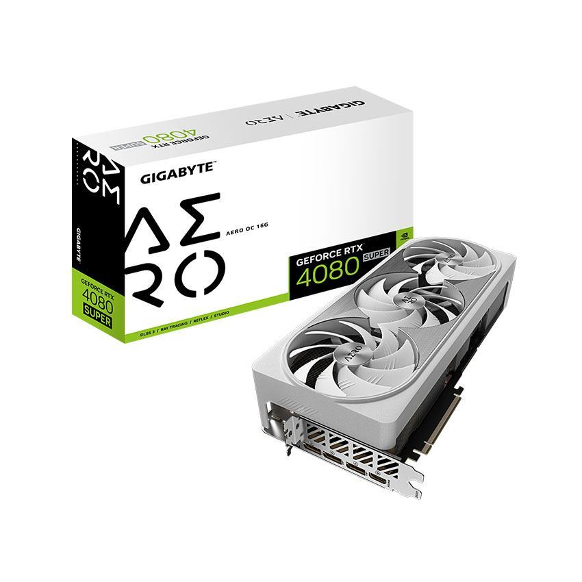 Card màn hình Gigabyte RTX 4080 SUPER AERO OC-16G