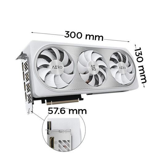 Card màn hình Gigabyte RTX 4070 Ti SUPER AERO OC-16G