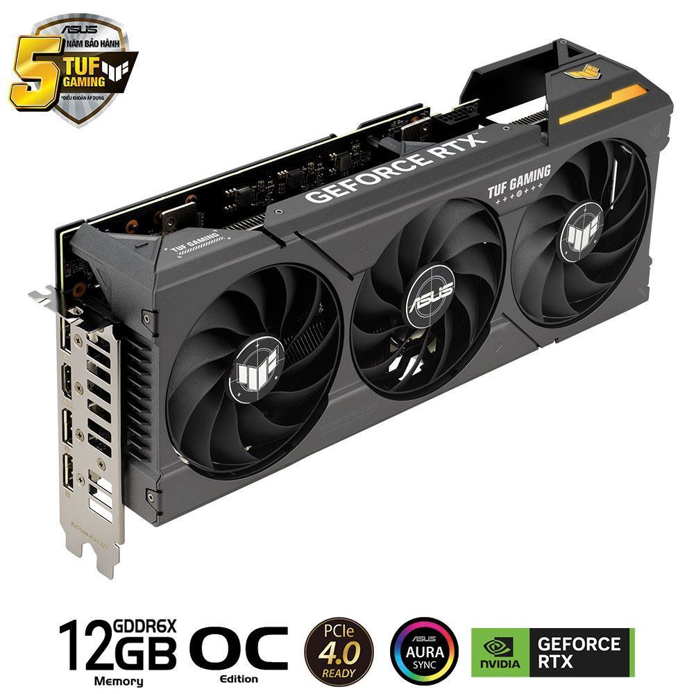 Card màn hình Asus TUF RTX 4070 SUPER-O12G GAMING