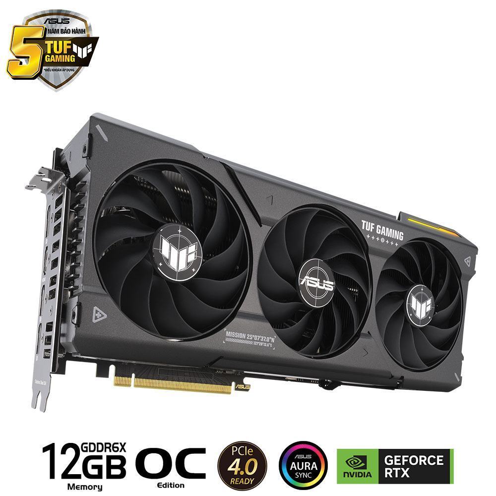 Card màn hình Asus TUF RTX 4070 SUPER-O12G GAMING