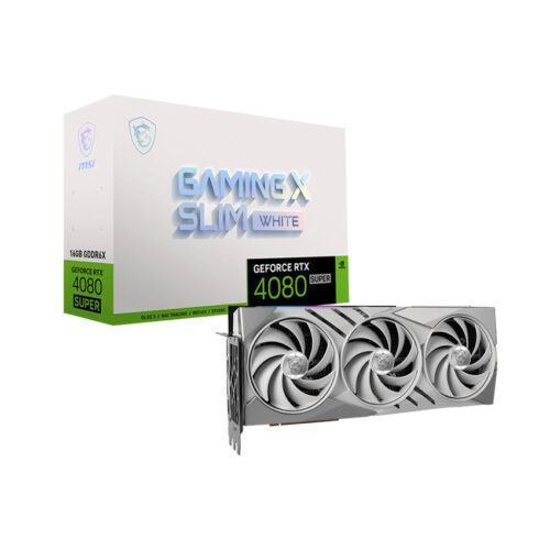 Card màn hình MSI RTX 4080 SUPER 16G GAMING X SLIM WHITE