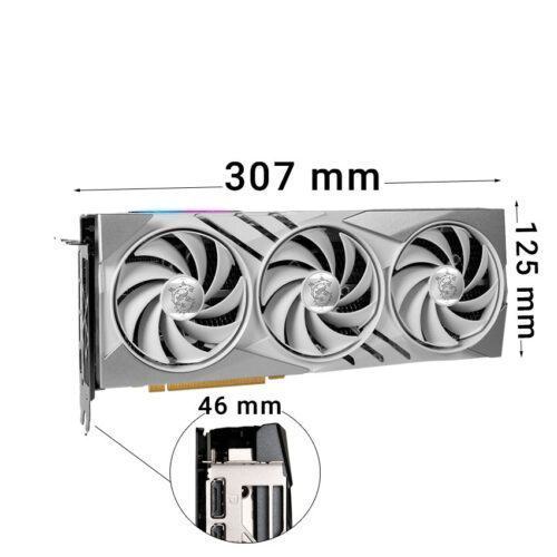 Card màn hình MSI RTX 4070 SUPER 12G GAMING X SLIM WHITE