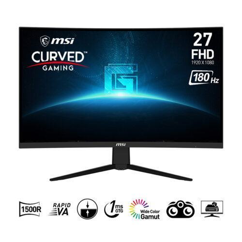 Màn hình MSI G27C3F (27 inch/FHD/Rapid VA/180Hz/1ms/Cong)