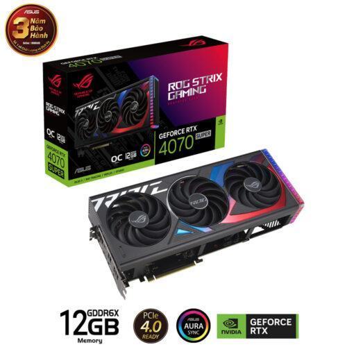 Card màn hình Asus ROG TRIX RTX 4070 SUPER-12G GAMING