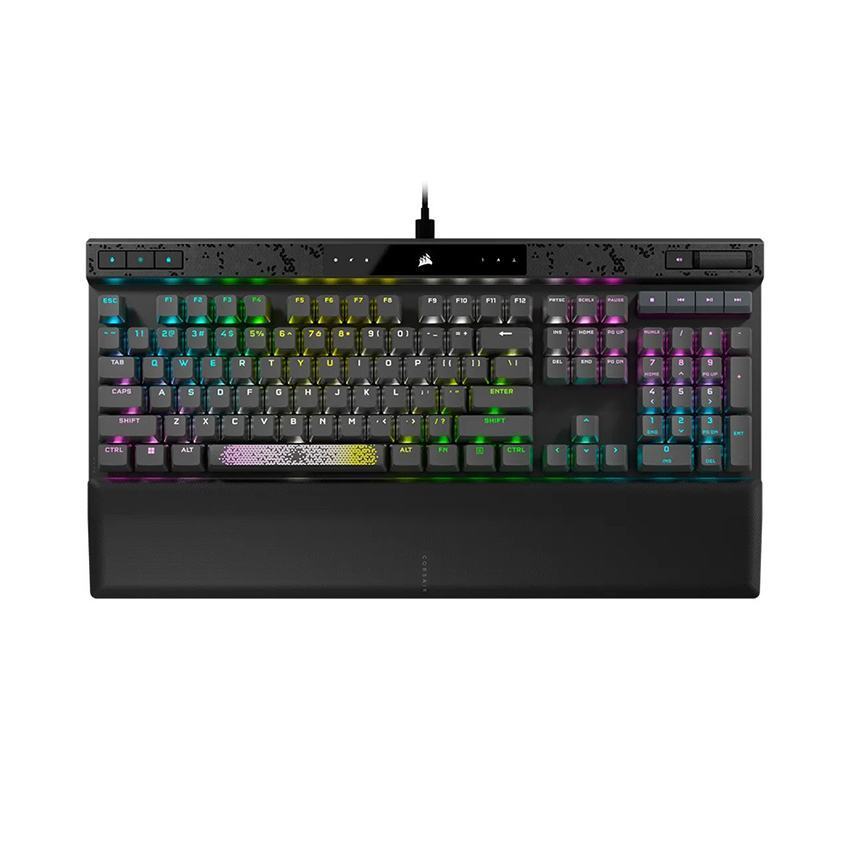 Bàn phím gaming Corsair K70 MAX-BLK-MGX White-RGB _ CH-910961G-NA