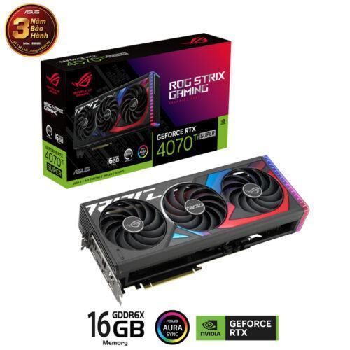 Card màn hình Asus ROG STRIX RTX 4070 Ti SUPER-16G-GAMING