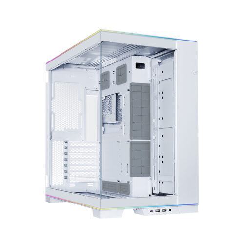 Vỏ case Lian Li O11 Dynamic EVO RGB White - O11DERGBW (EATX/Full Tower/Màu Trắng)
