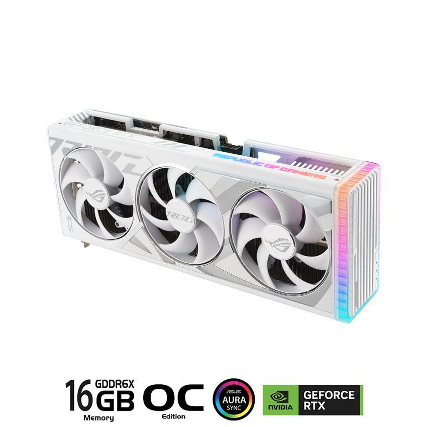 Card màn hình Asus ROG STRIX RTX 4080 SUPER-O16G-WHITE