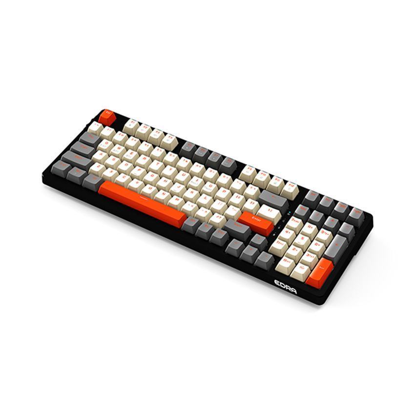 Bàn phím cơ không dây EDRA EK398L Alpha Brown switch