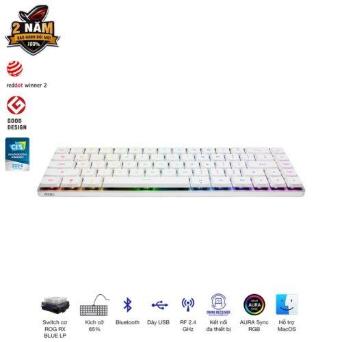 Bàn phím Gaming Asus ROG FALCHION RX LP BLUE