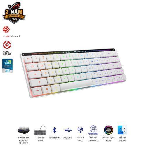 Bàn phím Gaming Asus ROG FALCHION RX LP BLUE