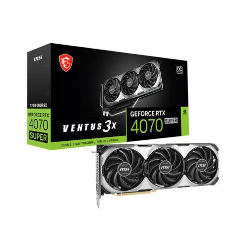 Card màn hình MSI RTX 4070 SUPER 12G VENTUS 3X OC