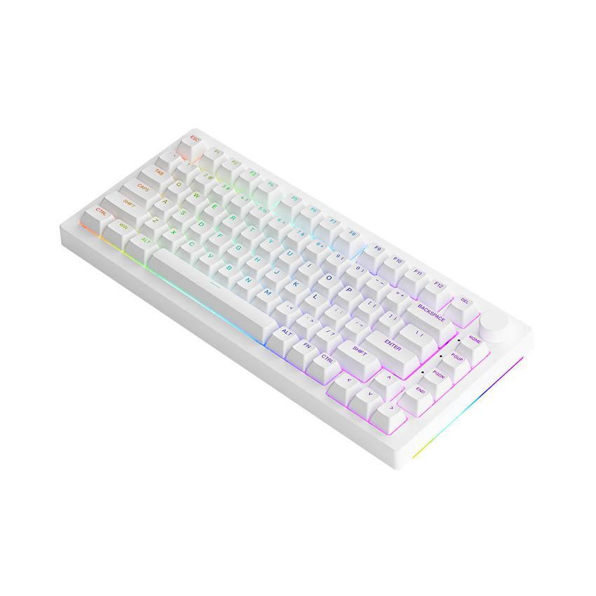 Bàn phím cơ AKKO 5075B Plus White (Akko switch v3 – Cream Blue Pro)