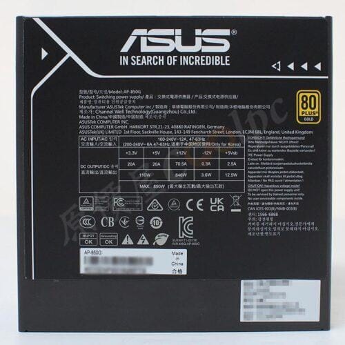 Nguồn Asus AP-850G