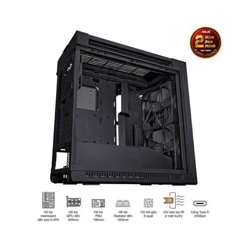 Vỏ Case Asus PA602 ProArt (eATX/Full Tower/ Màu Đen)