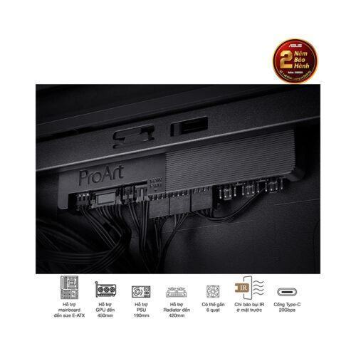 Vỏ Case Asus PA602 ProArt (eATX/Full Tower/ Màu Đen)