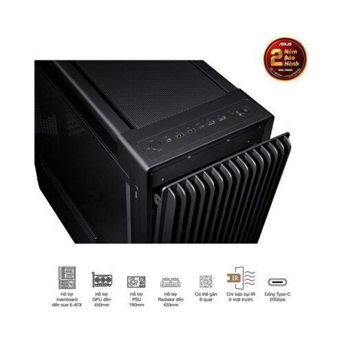 Vỏ Case Asus PA602 ProArt (eATX/Full Tower/ Màu Đen)
