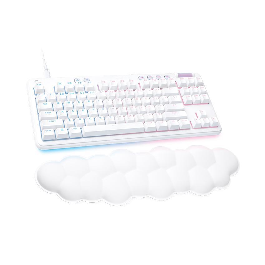 Bàn phím cơ có dây Logitech G713 RGB TKL Off White Linear