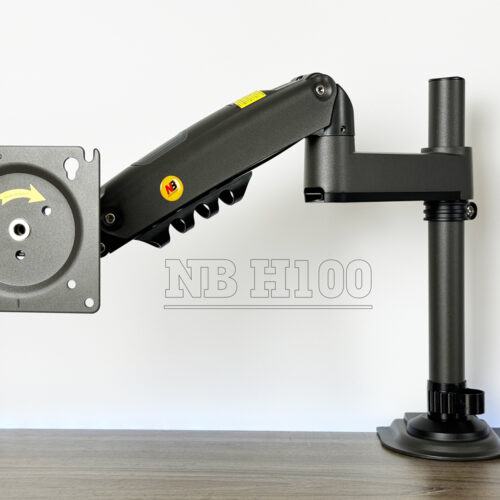 Giá treo màn hình gắn bàn North Bayou H100 Màu Xám