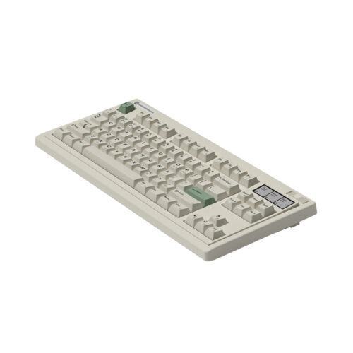 Bàn phím cơ FL-Esports OG87 Classical White 3 mode Kailh Ice Silver switch Led RGB