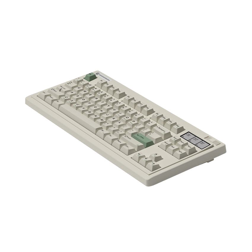 Bàn phím cơ FL-Esports OG87 Classical White 3 mode Kailh Ice Silver switch Led RGB