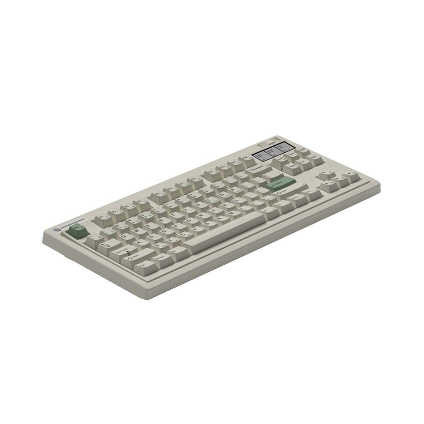 Bàn phím cơ FL-Esports OG87 Classical White 3 mode Kailh Ice Silver switch Led RGB