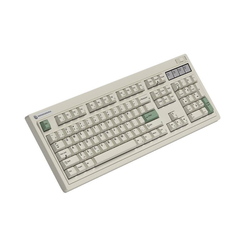 Bàn phím cơ FL-Esports OG104 Classical White 3 mode