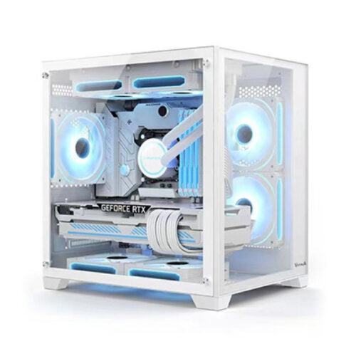 Vỏ Case VITRA CRYSTAL S1 LITE SE WHITE (MATX/Màu Trắng/Rad 240)