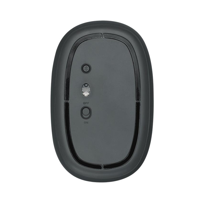 Chuột không dây Rapoo M650 Silent Đen Xám