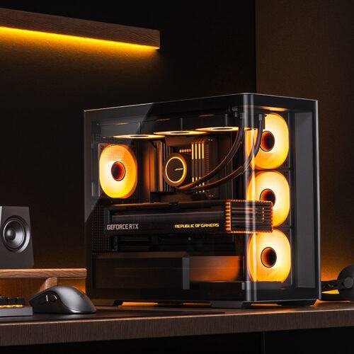 Vỏ case JONSBO D300 BLACK