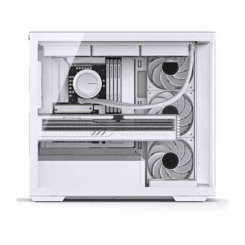 Vỏ case JONSBO D300 WHITE (mATX/Mid Tower/Màu Trắng/Kính Cong)