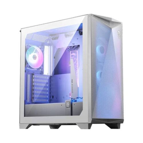 Vỏ case MSI MPG GUNGNIR 300P AIRFLOW WHITE (eATX/Màu Trắng/Kèm 4 fan)