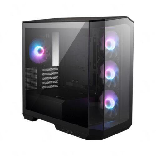 Vỏ case MSI MPG PANO M100R PZ BLACK (eATX/Màu Đen/Kèm 4 fan)